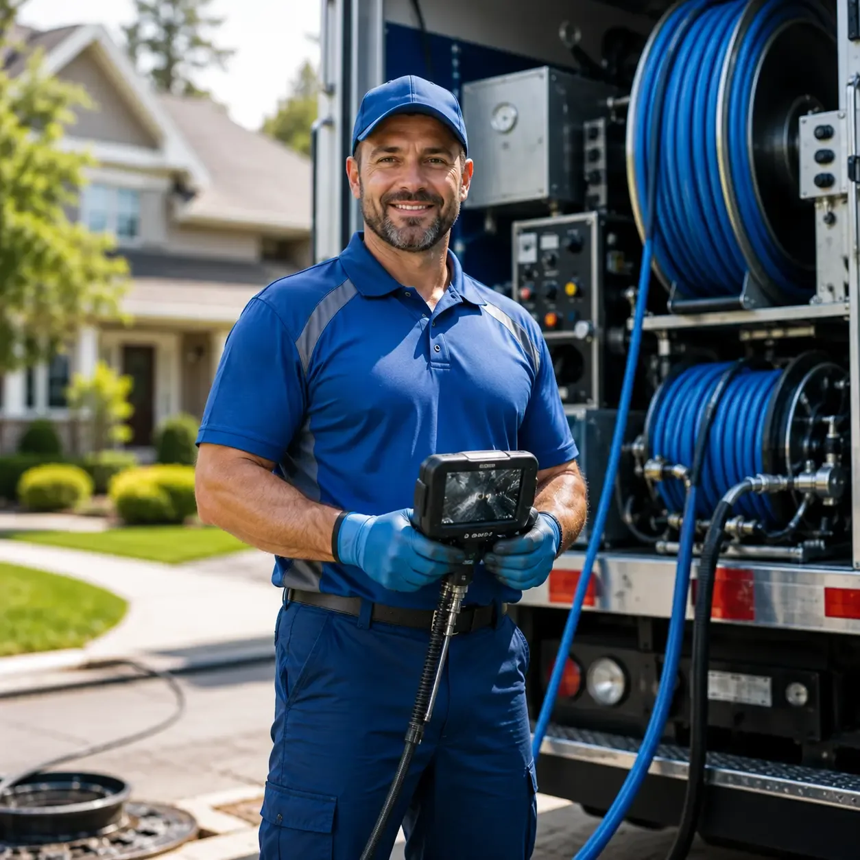 Local outdoor drain cleaning specialists in Limington, ME